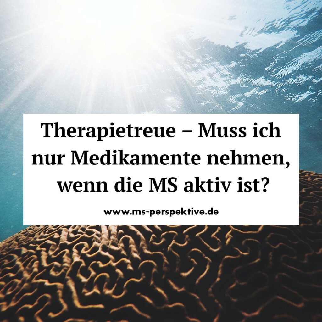 Coverbild zu Therapietreue – Muss ich nur Medikamente nehmen, wenn die MS aktiv ist? | Photo by Daniel Öberg on Unsplash